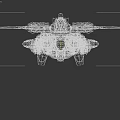 Futuristic Mech Robot Character With Blue White Gray Color Mechanical Wings And Detailed Armor
