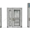 Vintage Wooden Hinged Doors With Weathered Texture Single Double And Window Design