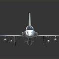 Modern Fighter Fighter Next Generation Aircraft 3d model