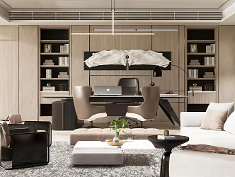 The Modern Office 3d model