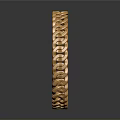 Elegant Gold Chain Bracelet With Shiny Link Design For Daily Accessory Use