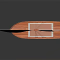 Modern Sailing Cartoon Sailing 3d model