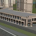 New classical residence in Jianou residential area 3d model