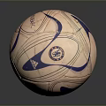 Chelsea FC Football With Blue White Design And Nike Logo For Daily Use