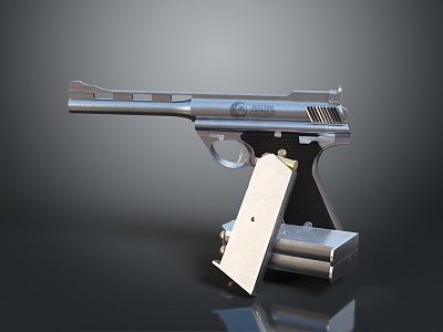 Pistol semi-automatic pistol automatic pistol modern weapon hot weapon hot weapon gun military 3d model