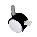 Heavy Duty Industrial Caster Wheel with Durable Bracket and Mounting Bolt