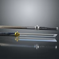 Final Fantasy Big Swords Final Fantasy Weapon Knife Magic Knife Weapon Cold Weapon Realistic 3d model