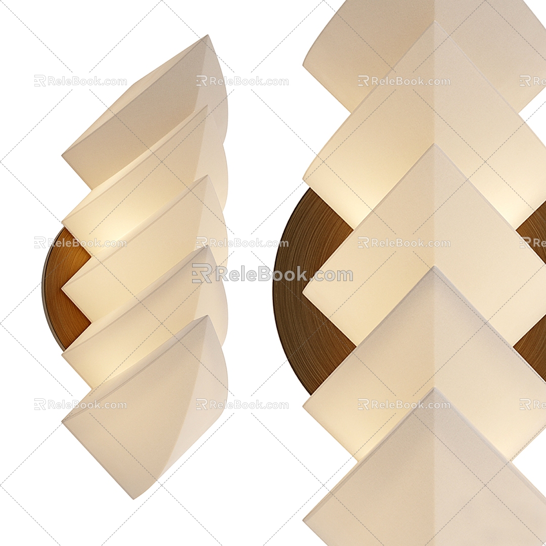 Italian Poliform wall lamp 3d model