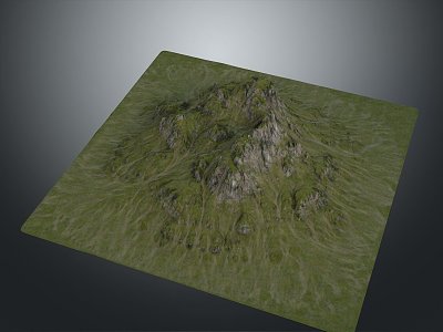 Geography, topography, mountain shape, ridge, ridge, valley, mountain range, canyon, geomorphology, mountain peak, mountain body 3d model