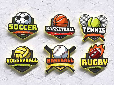 Modern Ball Icon 3d model