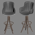 Bar Chair High Stool Bar Stool 3d model