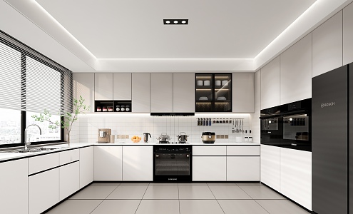 Modern Kitchen 3d model