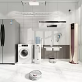 Smart Machines In Modern Home Environment With Intelligent Appliances And Devices