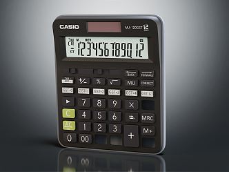 Modern Calculator Electronic Calculator 3d model