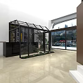 Birds Eye View Interior Layout With Modern Design And Functional Living Dining Zones