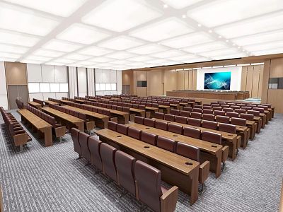 Modern Conference Hall Conference Room Lecture Hall model