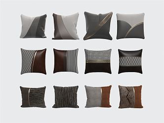 Modern pillow 3d model