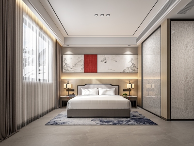 Hotel Rooms 3d model