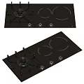 Various Types Of Kitchen Cookware Including Range Hoods Stovetops And Vents