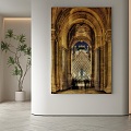 modern decorative painting 3d model