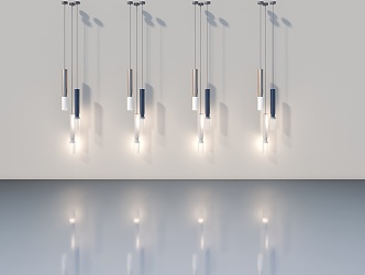 Chandelier ornaments 3d model