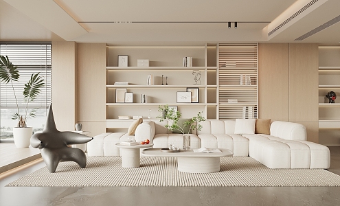 The Silent Living Room 3d model