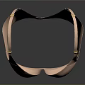 Daily Life Essential Pink Bra With Adjustable Straps And Golden Clasps Design
