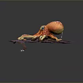 Cuttlefish Squid Cuttlefish Squid Octopus Beads Squid Octopus Heart-fin Whip Squid 3d model