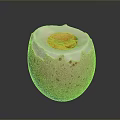 Speckled Boiled Egg With Runny Yolk And Smooth White For Daily Use
