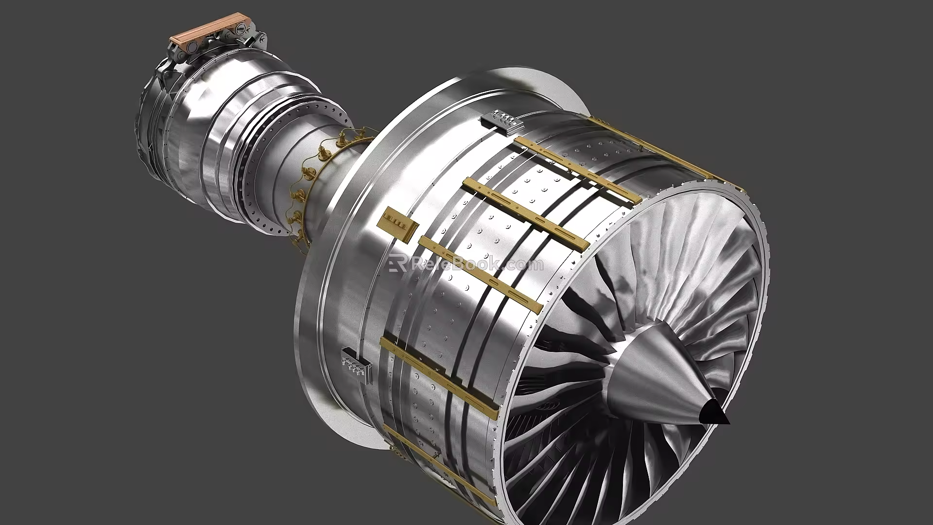 Aircraft engine decomposition animation aircraft engine aircraft engine cut plane engine structure turbine engine aircraft engine structure 3d model