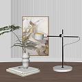 Modern table lamp 3d model