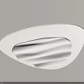 Modern Flush Mount Ceiling Lights With Wave Texture And Various Shapes For Contemporary Spaces 3d model