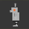 Robot Assistant Small Robot Butler Robot Butler Figure Game Figure 3d model