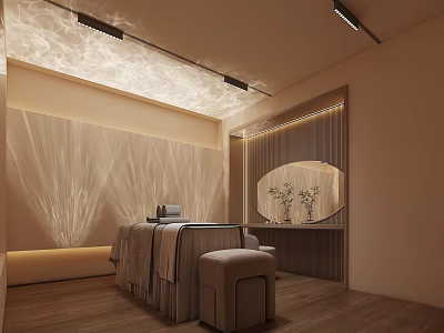Quiet SPA beauty salon 3d model