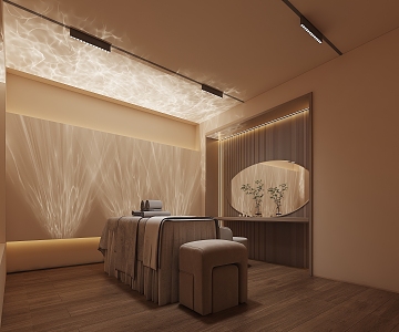 Quiet SPA beauty salon 3d model