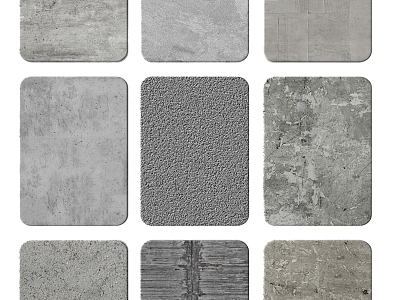 Concrete Texture Wall 3d model