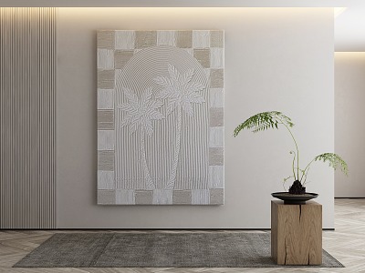 decorative painting 3d model