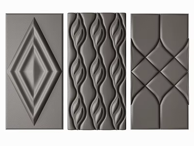 Modern Soft Bag Wall Decoration Soft Bag 3d model