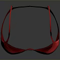 Comfortable Stylish Red Bra With Adjustable Straps For Women Daily Wear