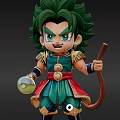 Q version Broley 3d model