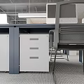 Modern Public Office Space With Work Desks Ergonomic Chairs Computers And Natural Light