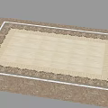 Light Luxury Retro Floor Tile Stitching Pattern Shape 3d model