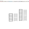 Black and White Vertical Radiator Various Designs for Home Indoor Heating Systems
