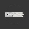 White Commercial Aerial Work Truck With Extended Boom And Utility Features
