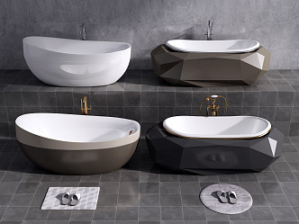 Modern Bathtub 3d model