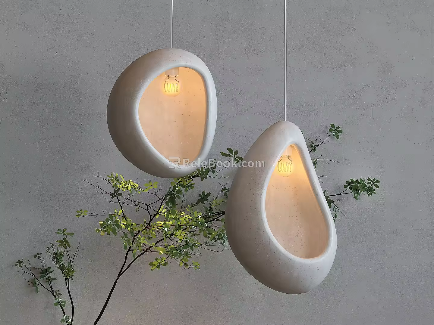Quiet chandelier 3d model