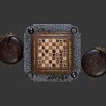 Jane European Chess Table Chess Table Chess Table International Chess Table 3d model