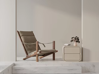 modern leisure chair 3d model