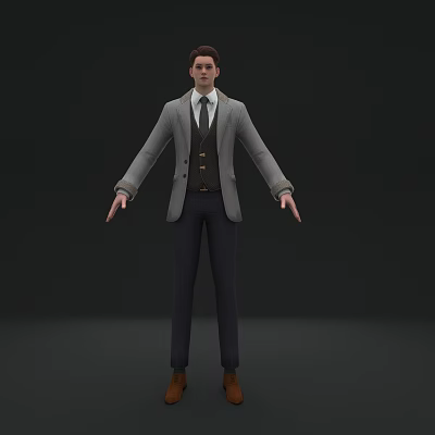 Modern Man Urban Man 3d model Modern Man Urban Man 3d model