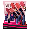 Silk Matte Finish Lipsticks Display Stand With Cosmetics Packaging Design